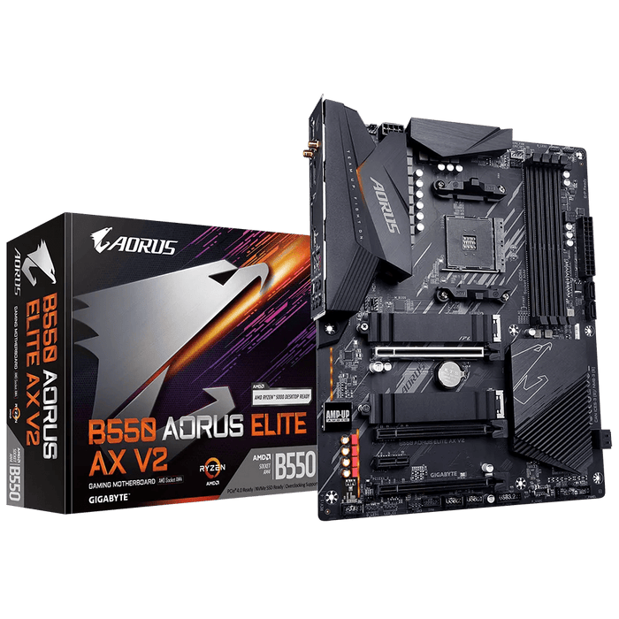 Gigabyte B550 Aorus Elite AX V2 ATX AM4 Motherboard