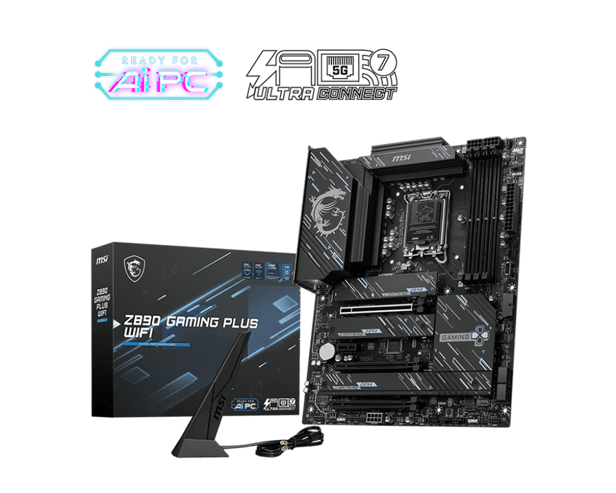 MSI Z890 Gaming Plus WIFI ATX LGA 1851 Motherboard