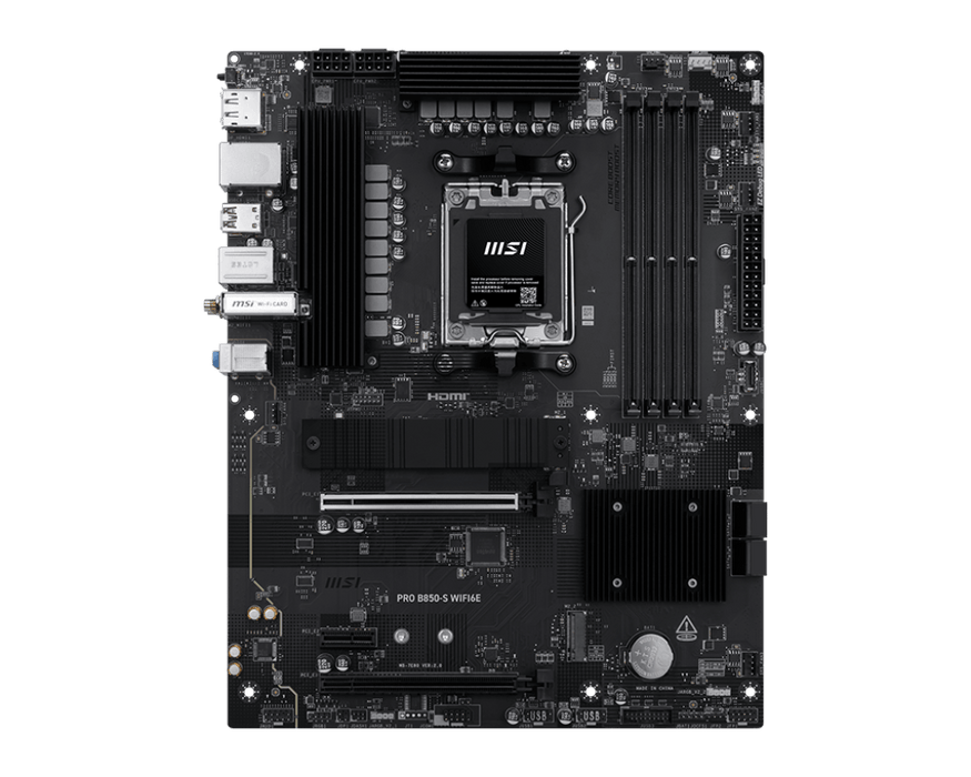 MSI PRO B850-S WIFI6E ATX AM5 Motherboard