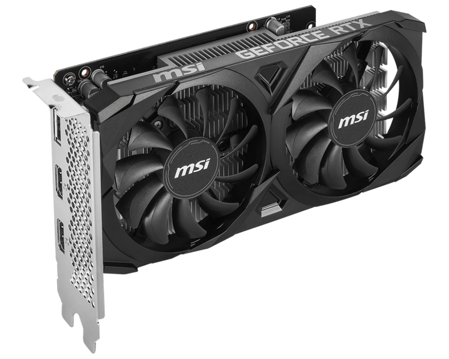 6GB MSI RTX 3050 Ventus 2X 6G OC Graphics Card