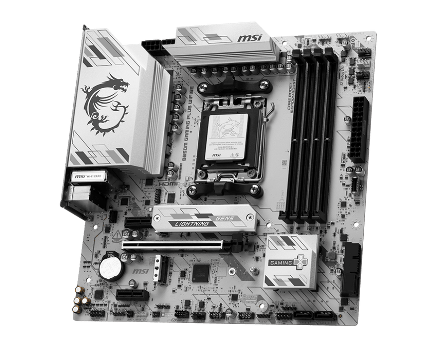 MSI B850M Gaming Plus WIFI6E Micro-ATX AM5 Motherboard