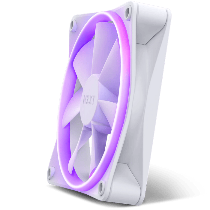 NZXT F120 RGB White 120mm PWM Fan