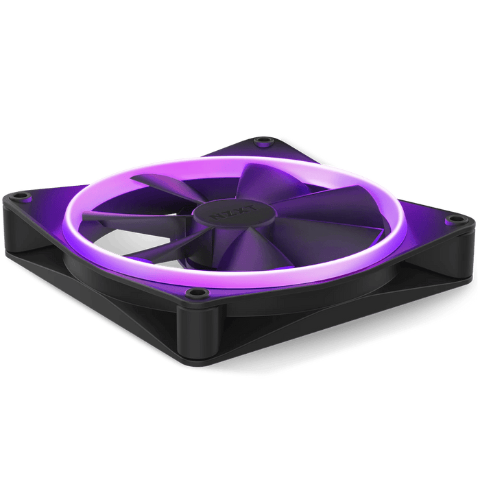 NZXT F140 RGB Black 140mm PWM Fan