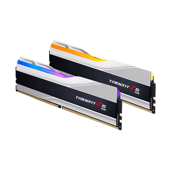 32GB (2x16GB) DDR5 6400MHZ CL32 G.Skill Trident Z5 Silver RGB RAM