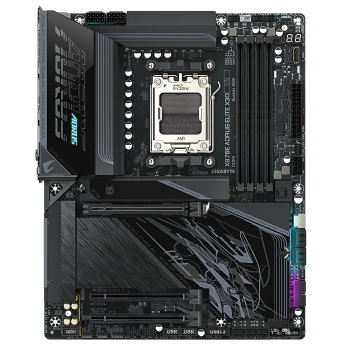 Gigabyte X870E Aorus Elite X3D ATX AM5 Motherboard