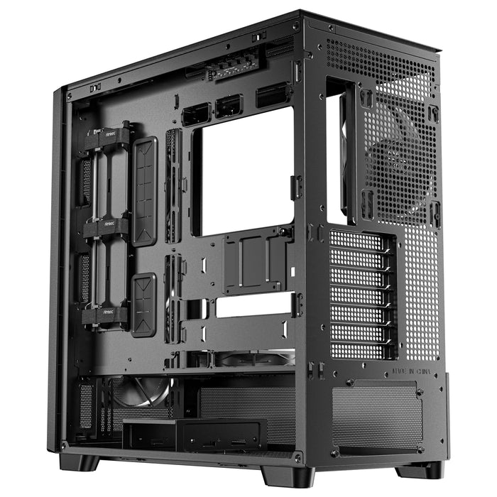 Antec FLUX SE Mesh Black Wood ATX PC Case