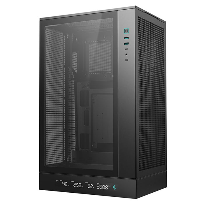 Deepcool CH270 Digital Black Micro-ATX PC Case