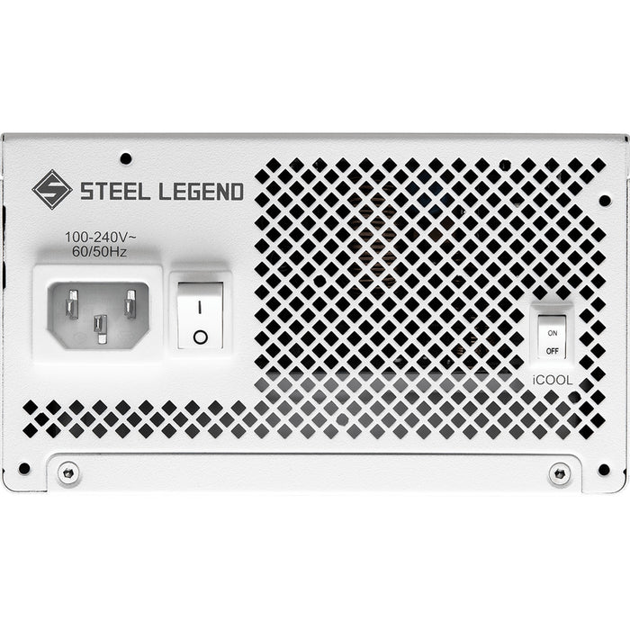 1000W ASRock Steel Legend SL-1000G White ATX 3.1 Gold Fully Modular PSU