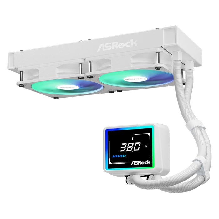ASRock Challenger 240 Digital White AIO Liquid CPU Cooler