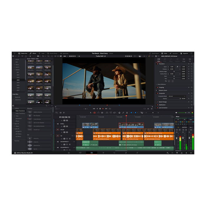 Blackmagic Design DaVinci Resolve Studio Licence 20 Perpetual Activation Key