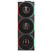Lian Li UNI FAN TL LCD FLEX Reverse 120mm Triple Fan Pack - Black
