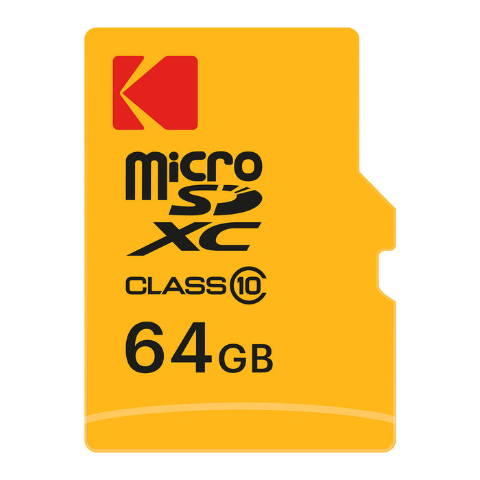 64GB Kodak Micro SD Memory Card Class 10 with SD Adapter