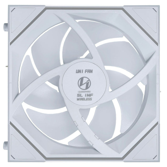 Lian-Li UNI FAN SL120 INF Wireless Reverse ARGB White 120mm Triple Pack