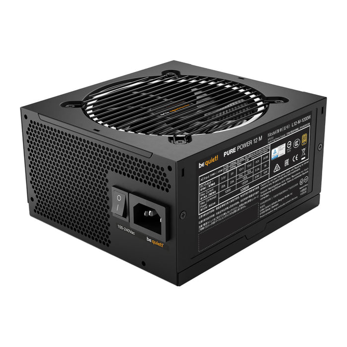 1200W Be Quiet! Pure Power 12 M ATX 3.0 Gold PSU