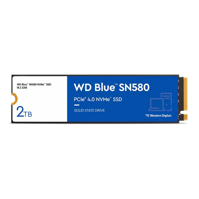 2TB WD Blue SN580 PCIE 4.0 NVMe M.2 SSD