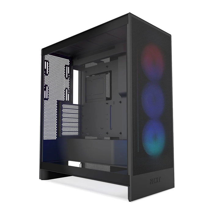 NZXT H7 Flow RGB 2024 Black ATX Mid Tower PC Case