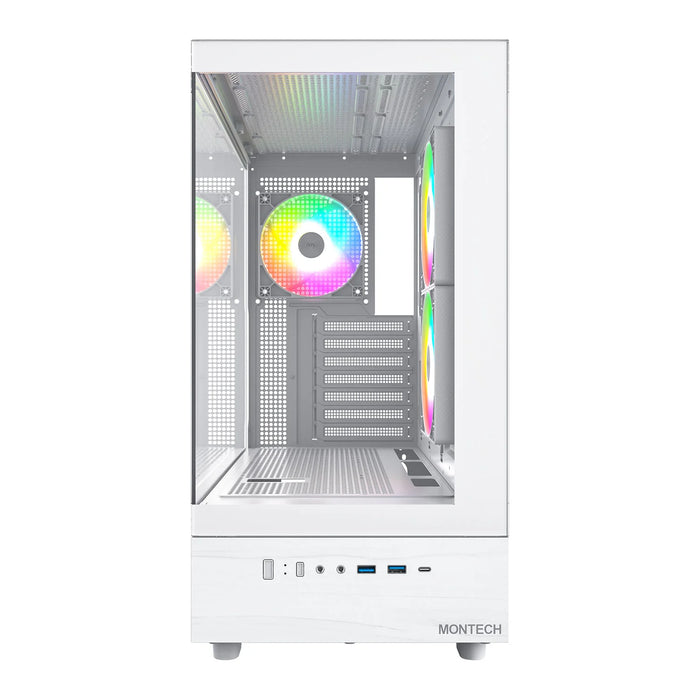 Montech XR A-RGB White ATX Case