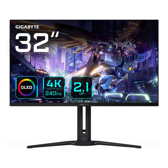 32" Gigabyte AORUS FO32U2P 4K 240Hz QD-OLED Gaming Monitor