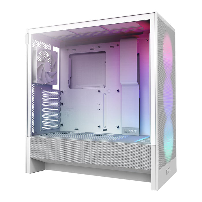 NZXT H5 Flow RGB 2024 White ATX Mid Tower PC Case