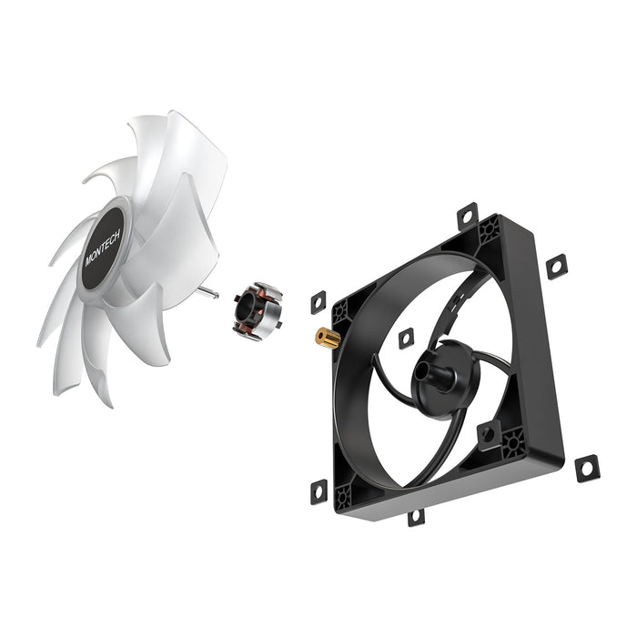 Montech GF120 ARGB 120mm Black PWM Fan