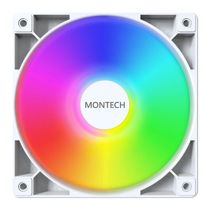 Montech GF120 ARGB 120mm White PWM Fan