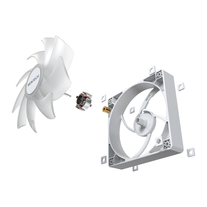 Montech GF120 ARGB 120mm White PWM Fan