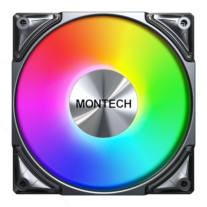 Montech Metal Pro 12 ARGB 120mm Black PWM Fan