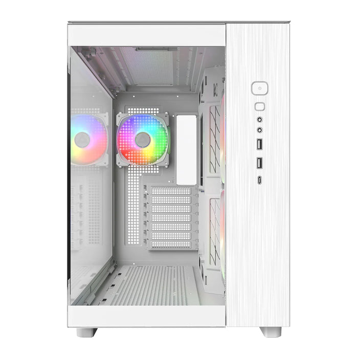 Montech King 65 Pro White Dual Chamber ATX Case