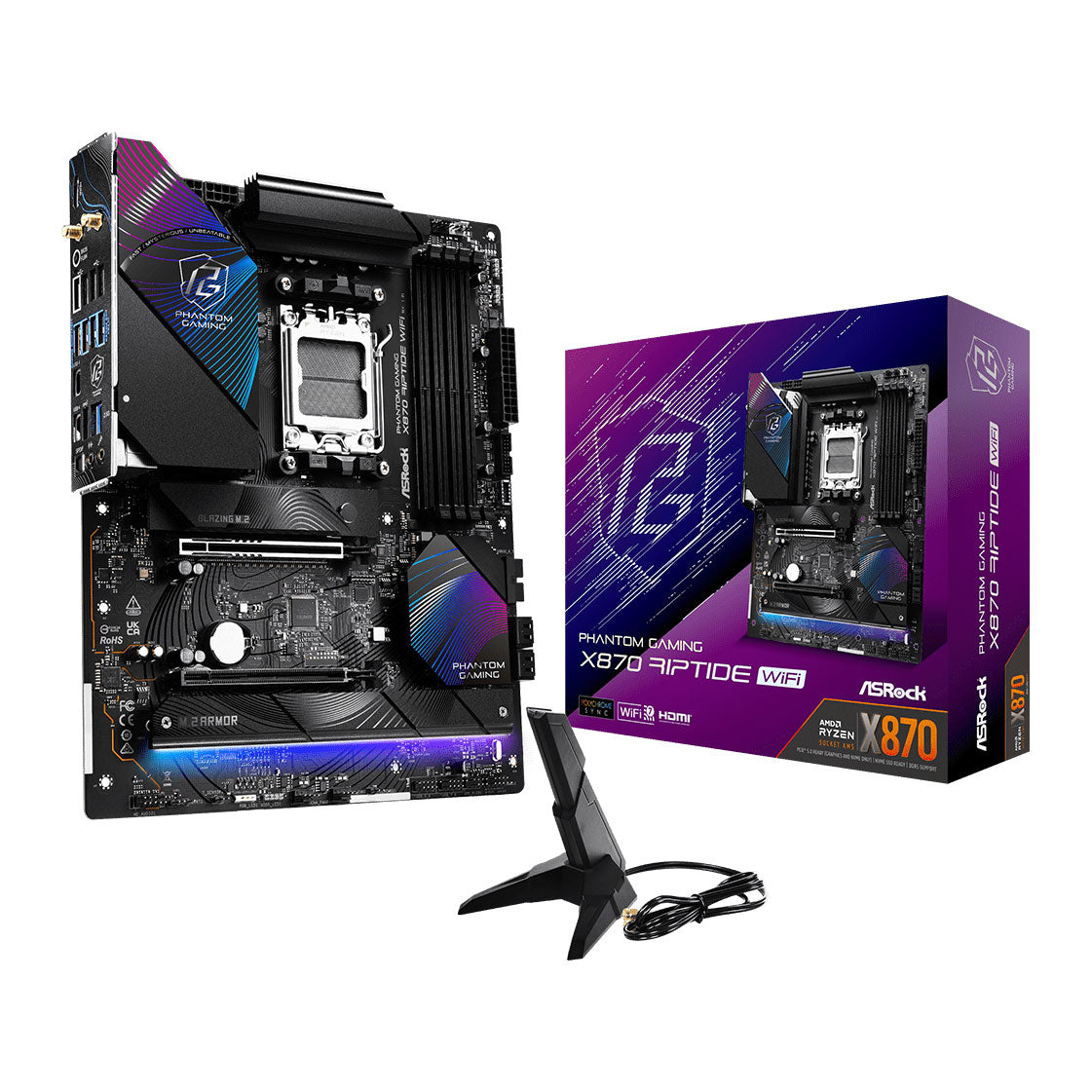 Overclocked Bundle Asus Rog Motherboard For I9 9900k Asrock X870