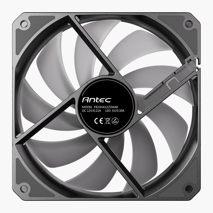 Antec P12R ARGB Reverse 120mm Black PWM Fan