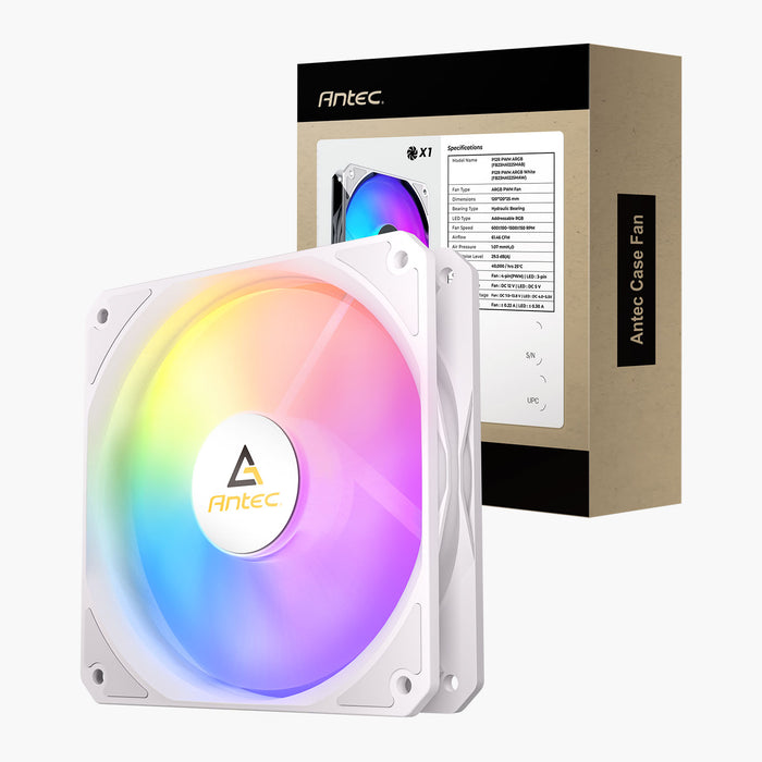 Antec P12R ARGB Reverse 120mm White PWM Fan