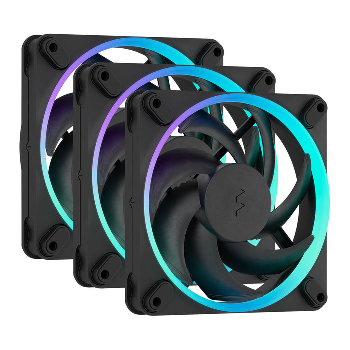 Fractal Design Momentum 12 Black ARGB 120mm PWM Triple Pack