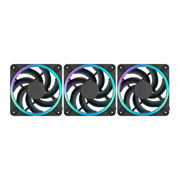 Fractal Design Momentum 12 Black ARGB 120mm PWM Triple Pack