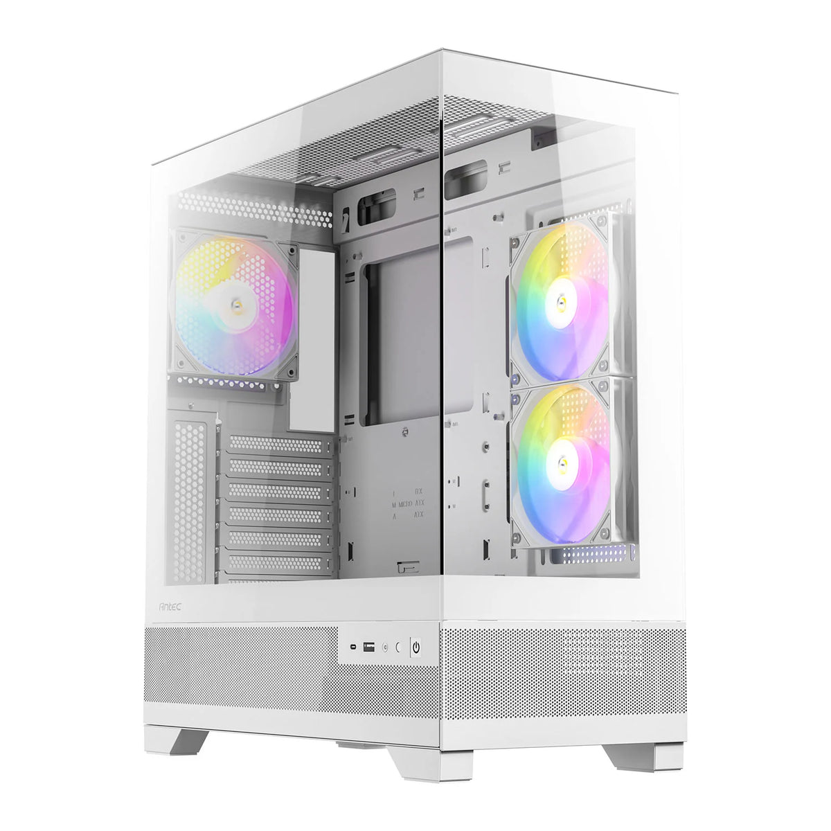Antec CX700 ARGB White ATX PC Case Computer Orbit 3669133 L A