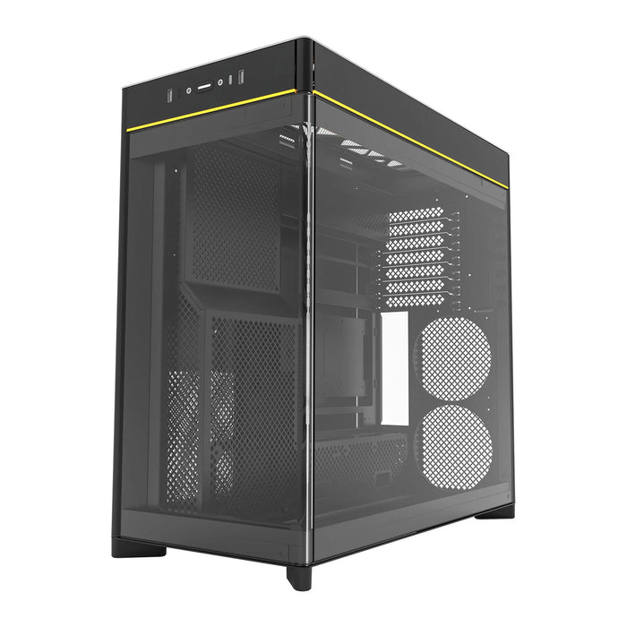Montech HS02 Reversible Black ATX Case