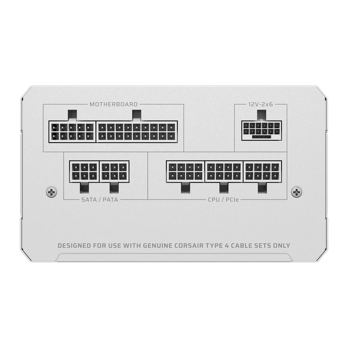 850W Corsair RM850e V3 (2025) White ATX 3.1 Modular PSU