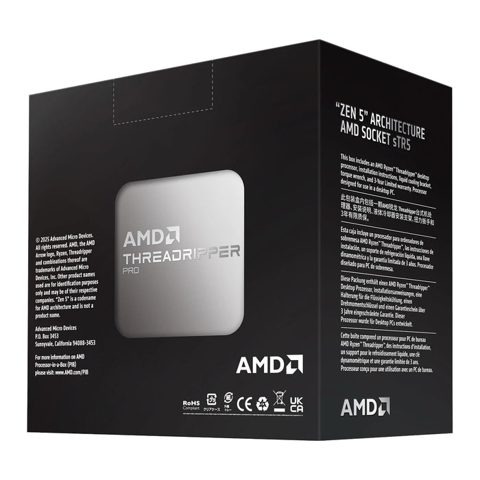 AMD Ryzen Threadripper PRO 9995WX 96C/192T sTR5 Processor