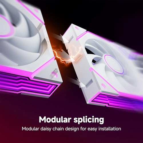 Asiahorse NYOTA Ultra Reverse White A-RGB 120mm PWM Fan