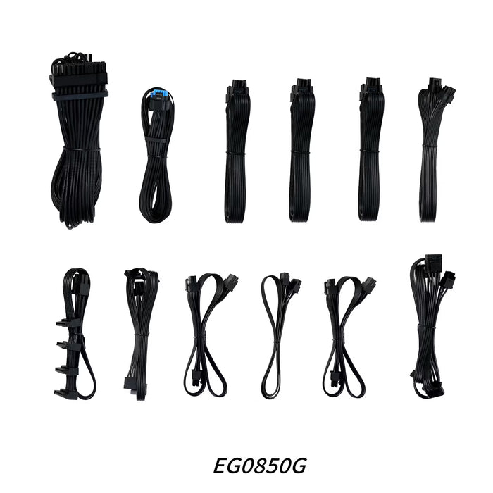 850W Lian Li Edge ATX 3.1 Gold Modular PSU Black