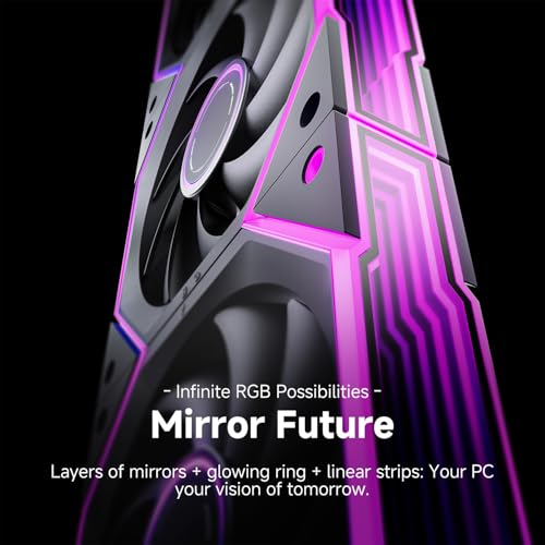 Asiahorse NYOTA Ultra Black A-RGB 120mm PWM Fan