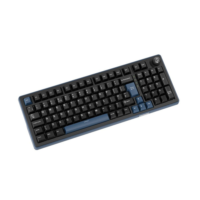 Ducky OK-M Tri-Mode Black-Blue Mechanical Keyboard
