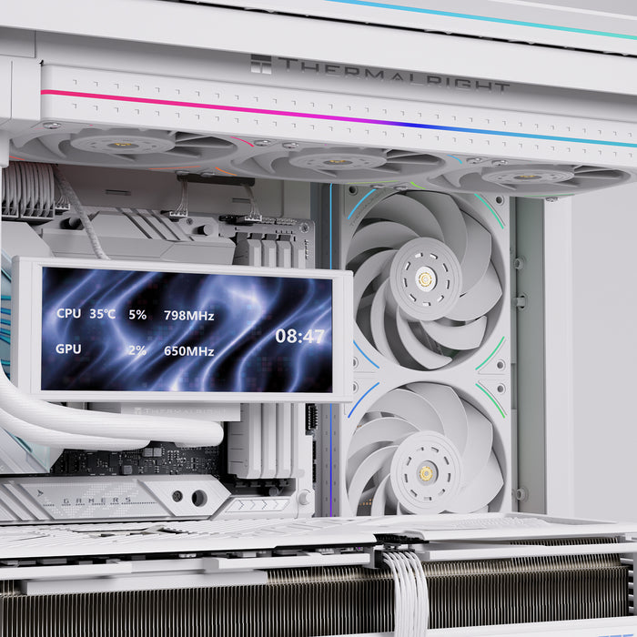 Thermalright TL-UB36RW White A-RGB Reverse 360mm PWM Fan Unit