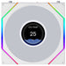 Lian Li UNI FAN TL LCD FLEX 120mm Triple Fan Pack - White