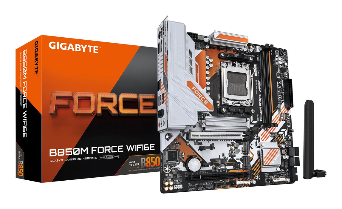 Gigabyte B850M FORCE WIFI6E Micro-ATX AM5 Motherboard