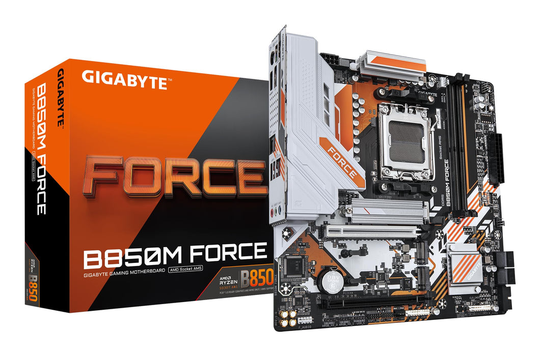 Gigabyte B850M FORCE Micro-ATX AM5 Motherboard