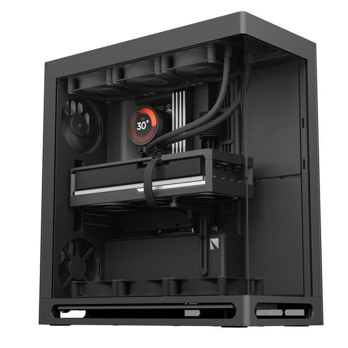 HAVN HS 360 Black Panoramic Glass ATX PC Case