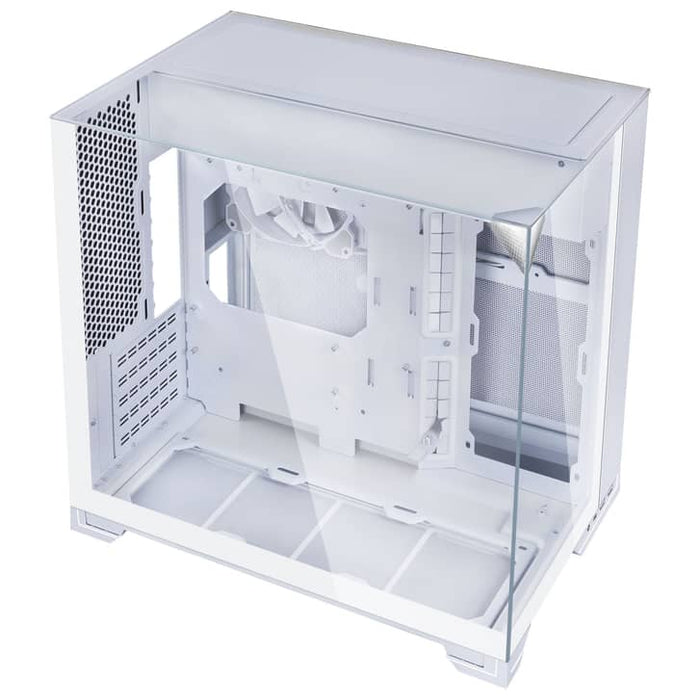 Lian Li O11 Vision-M White TG Dual Chamber Micro-ATX PC Case