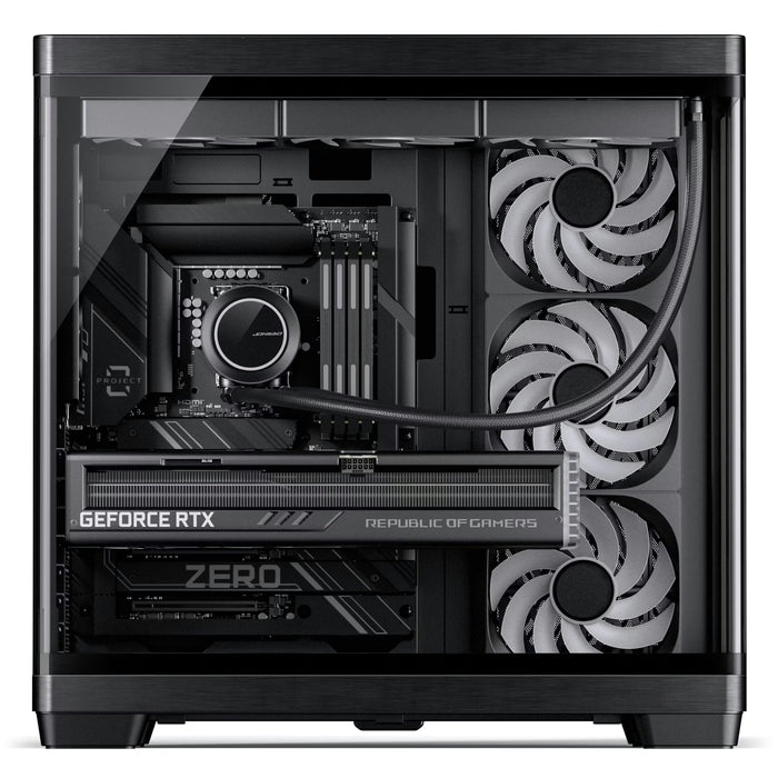Jonsbo TK-4 Black ATX Glass Case