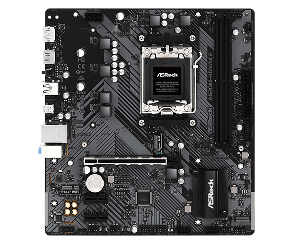 ASRock A620M-HDV/M.2 mATX AM5 Motherboard