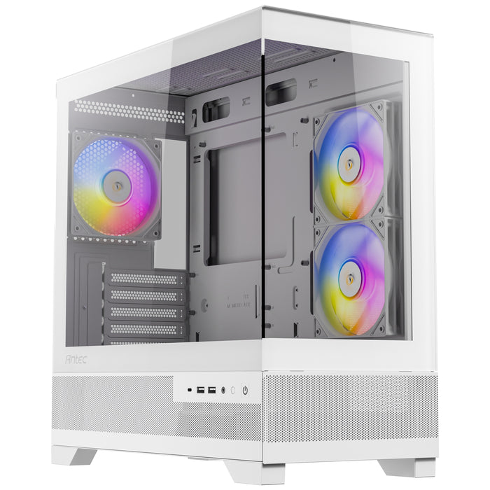 Antec CX500M RGB White mATX PC Case